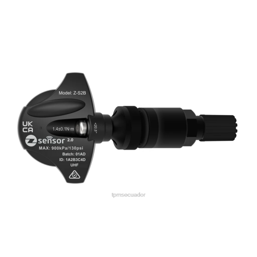 Sensor tpms de repuesto chrysler oe - oe p/n 52088990ac frecuencia 433mhz HLNP282 TPMS significado vástago de válvula de metal - negro